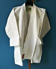 KIMONO DIVISA UNIFORME KARATE BAMBINO/A MISURA II RARO USO 100%COTONE MADE ITALY
