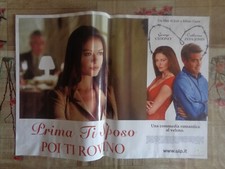 fotobusta PRIMA TI SPOSO POI TI ROVINO (2003) G.CLOONEY G.RUSH   tipo LOCANDINA