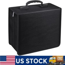 Custodia organizer CD DVD nero