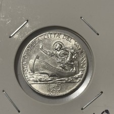 MONETA DA 5 LIRE VATICANO PAPA