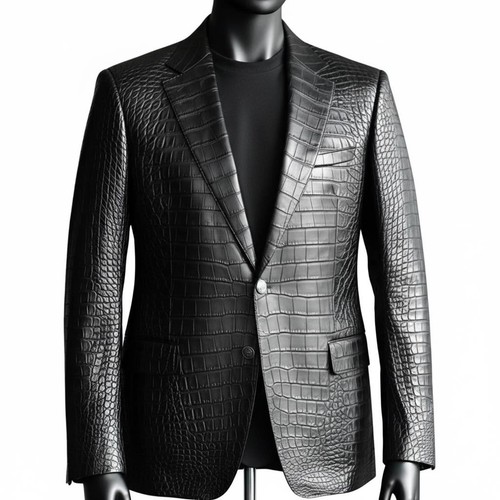Blazer uomo coccodrillo - , in
