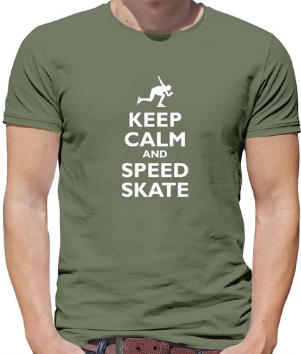 Keep calm and velocità skate - calm,