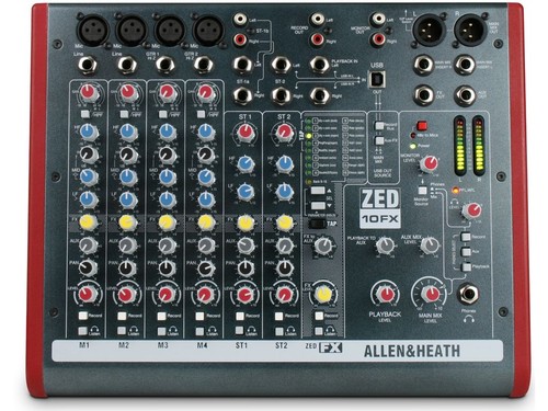 Allen heath zed 10fx - heath,