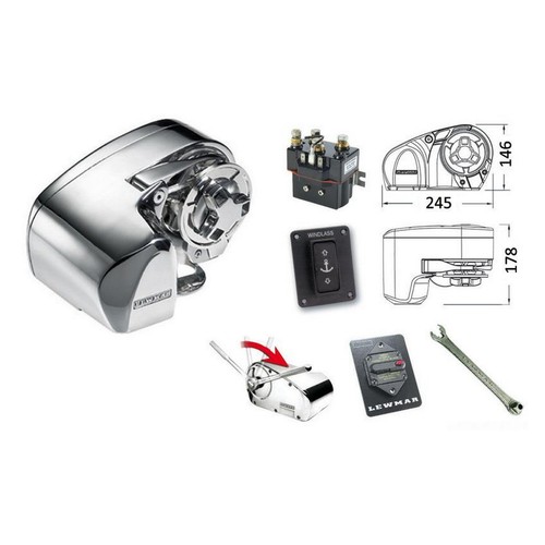 Verricello lewmar pro 1000 - verricello,