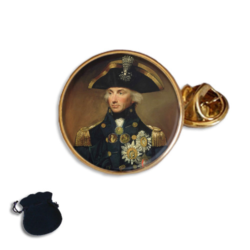 Admiral lord nelson enamel - admiral,