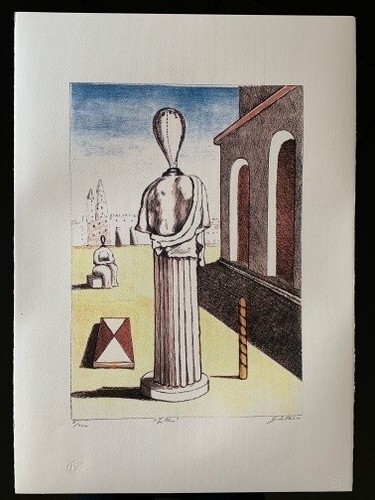 Giorgio chirico litografia - de,