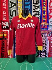 Maglia Calcio Roma Home 1986/87 Giannini Autografata Shirt Trikot Maillot