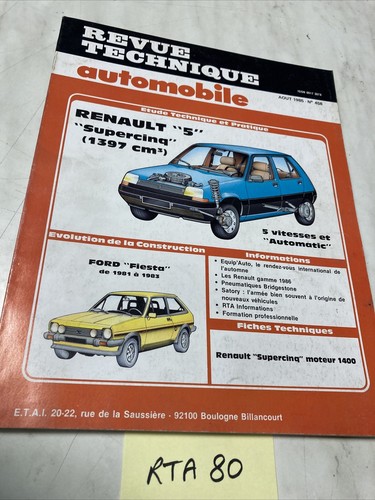 Renault supercinq 1397 - renault,