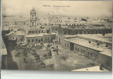 LIBIA - TRIPOLI Souvenir de Tripoli de Barbarie - Panorame de la Ville   - ne216