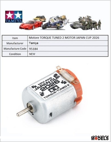Mini 4wd motore torque tuned - motore,