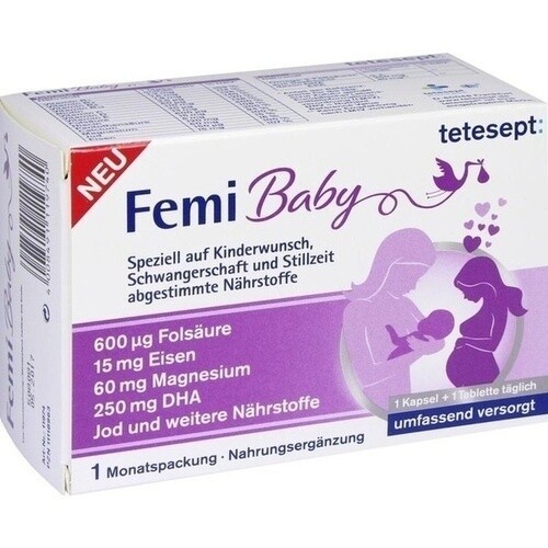 Tetesept femi baby compresse - femi,