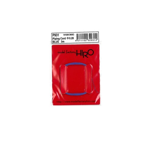 Fils bleu diam 28mm - diam, 0.28mm