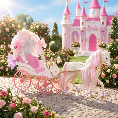Barbie 10142 carrozza - barbie,