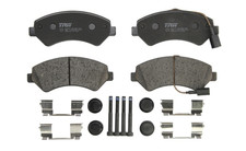 TRW Pastiglie Freno Disco Frontale per Fiat Ducato Cassone Ribaltabile 77367093