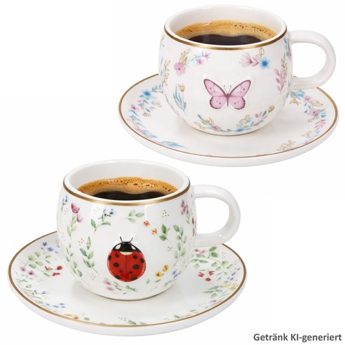 Fancy garden coccinella - garden,