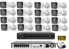 KIT VIDEOSORVEGLIANZA IP POE