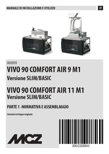 Manuale istruzioni