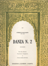 ENRIQUE GRANADOS - DANZA N. 2 (Orientale) per due chitarre