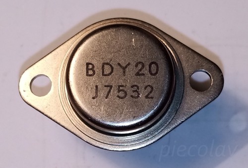 Transistor bdy20 npn 115w to3 - transistor,