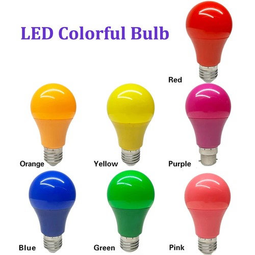 Lampadina led colorata 220v - ac,