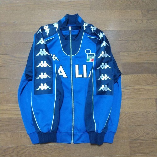 Giacca kappa track italia - giacca, blu