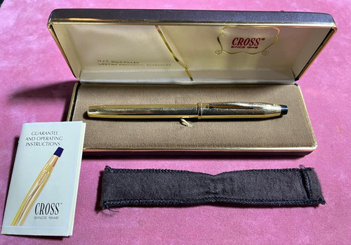 Cross fountain pen - ,, gold