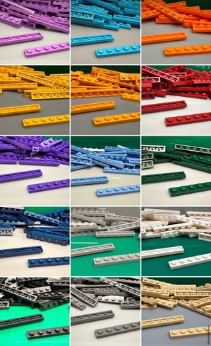 Lego plate 6 3666 - plate,, x
