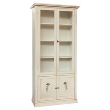 VETRINA CRISTALLIERA IN LEGNO