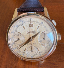 EBERHARD EXTRA-FORT TRICOMPAX VINTAGE in ORO 18 KT