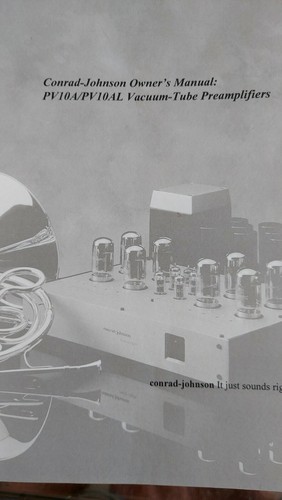 Conrad johnson preamp - johnson, 10