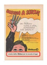 PUBBLICITÀ ADVERTISING WERBUNG ITALIAN CLIPPING 1967 PELIKAN PELIKANO A COLORI
