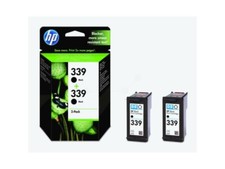 BLISTER KIT 2 X CARTUCCIA INKJET HP 339 NERO - C9504EE ORIGINALE