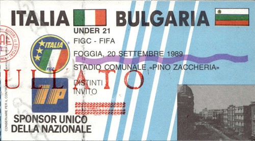 Biglietto stadio italia - stadio,