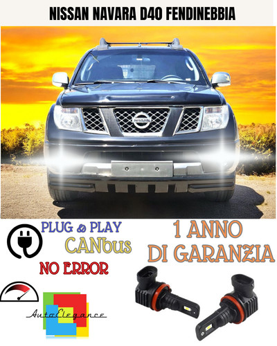 Kit led h11 nissan - h11, navara