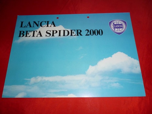 Lancia beta spider 2000 - lancia,