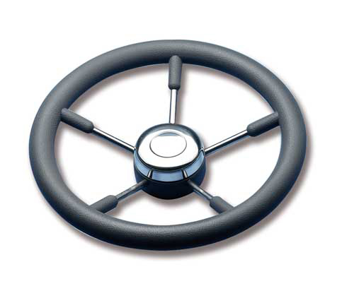 Ruota timone acciaio inox - acciaio,