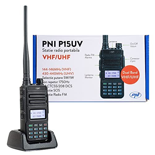 Radio portatile vhf uhf - radio, pni