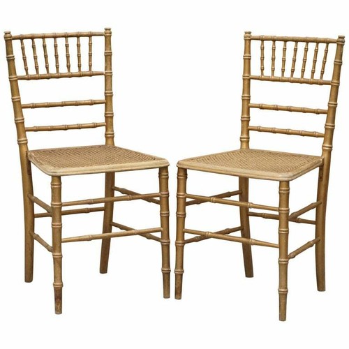 Coppia sedie bergere stile - sedie,