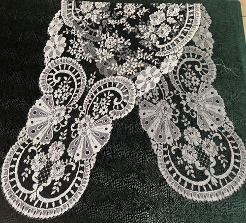 Sciarpa antica vintage pizzo - antica,