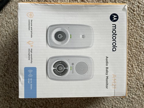 Motorola audio baby monitor - audio,