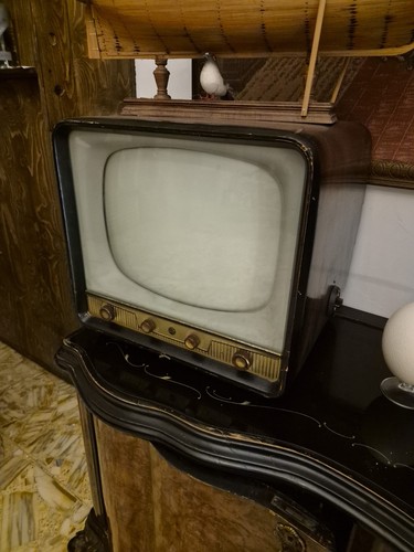 Televisore antico vintage - televisore,