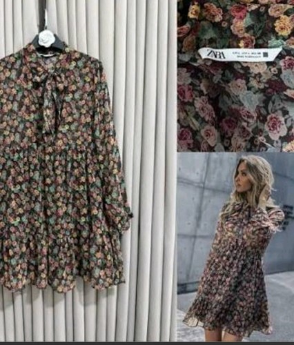 Abito zara stampa floreale l - ,