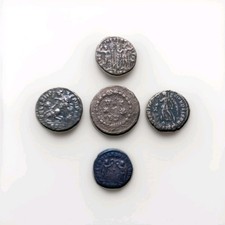 5 monete romane, follis /