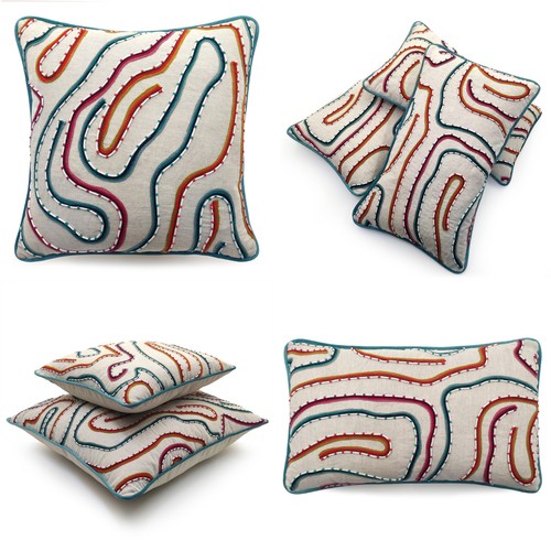 Cuscino decorativo tessuto - cuscino,