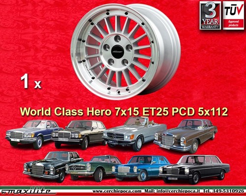 Cerchio mercedes 107 114 - w,