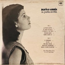 MARISA SANNIA Raro LP | LA PASTA SCOTTA | CBS 1976 ITALY Danilo VAONA