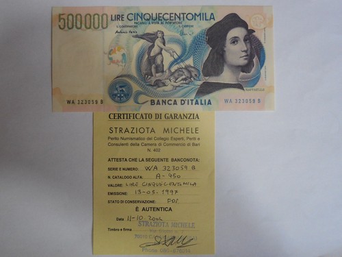 Italia 500 000 - italia, lire