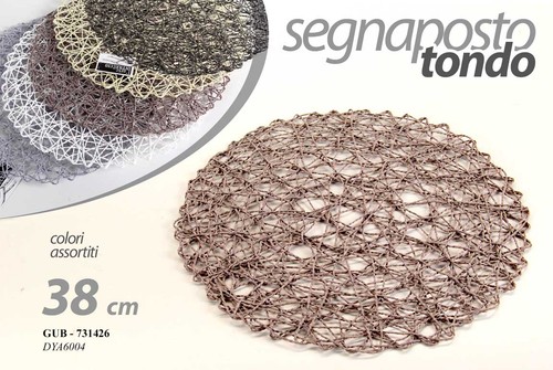 Segnaposto tondo centro tavola