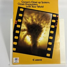 Canon Magazine 1982 Close-Up
