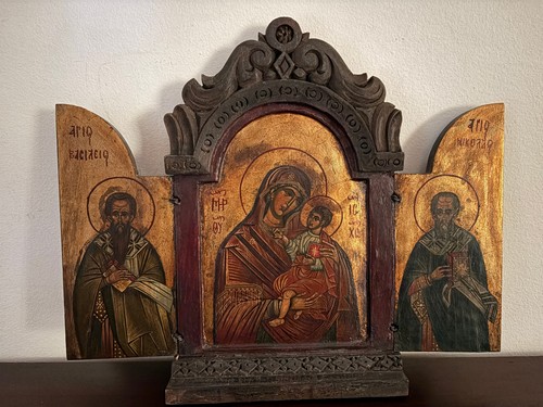 Trittico greco ortodosso - trittico,